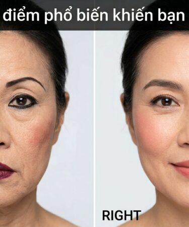 lỗi thường gặp khi đánh phấn khiến bạn già đi